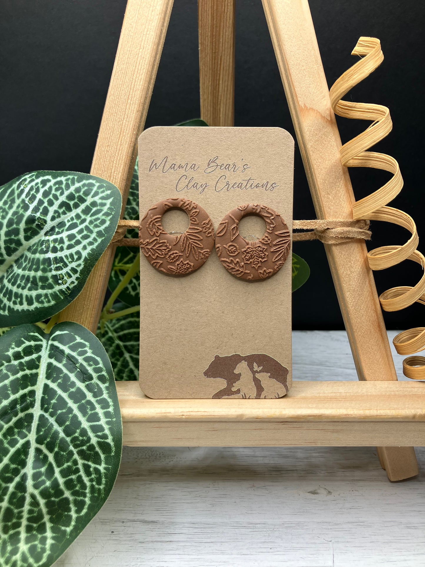 BYO Basic Dangle - Brown Autumn Leaves