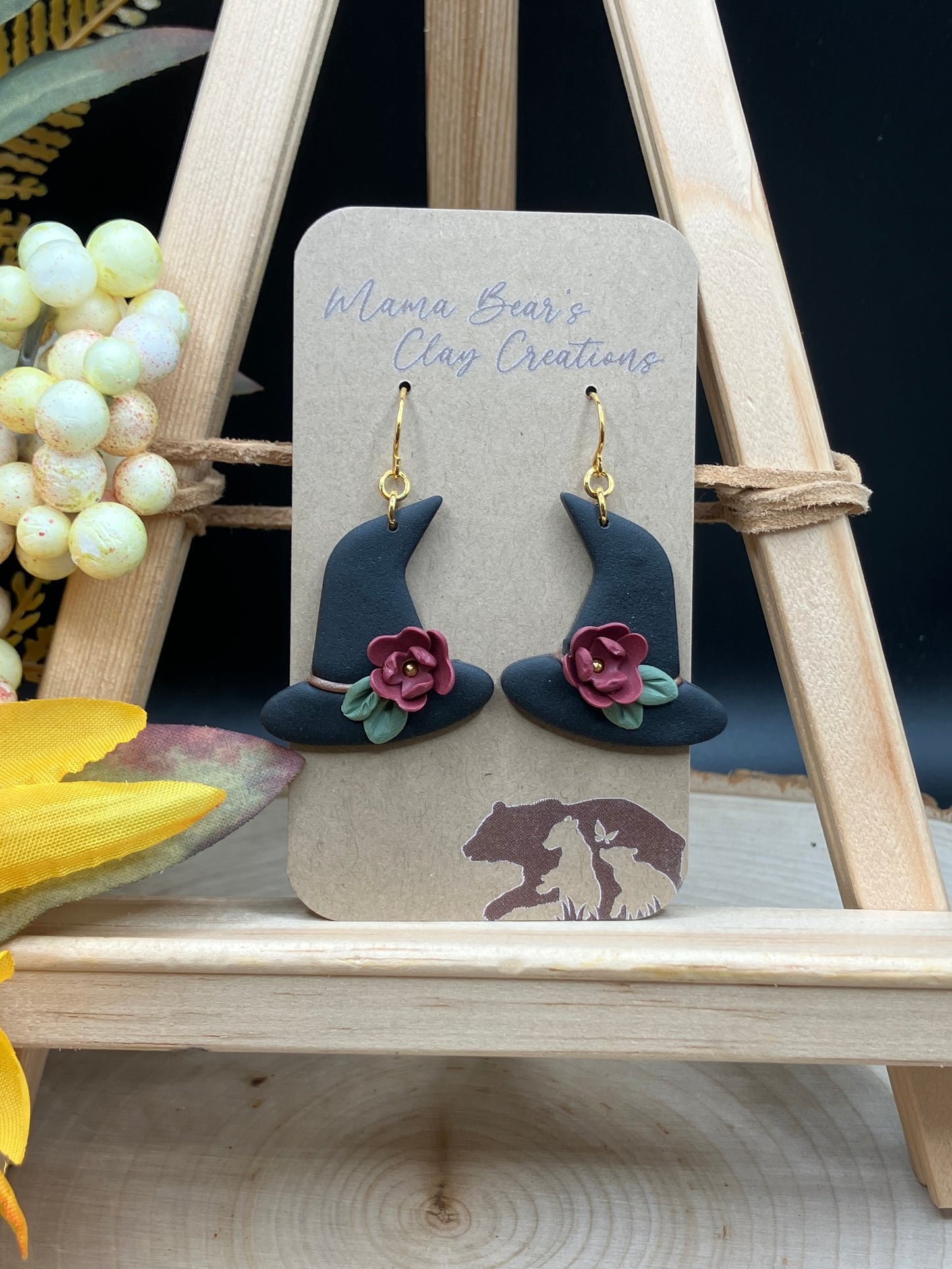 Witch Hats - Burgundy