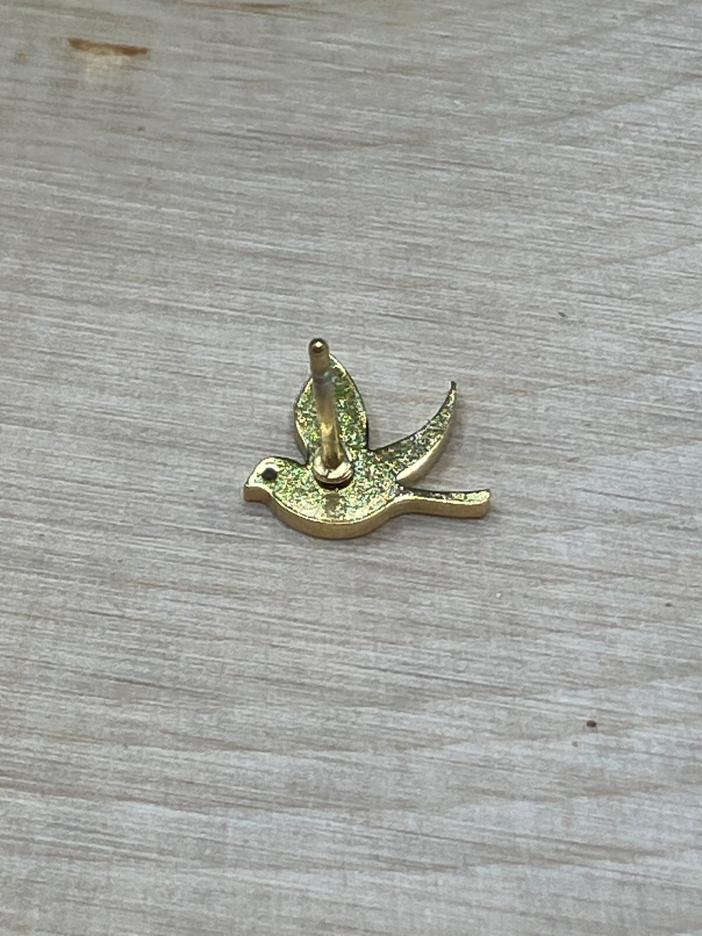 Sparrow Stud - Gold Tone