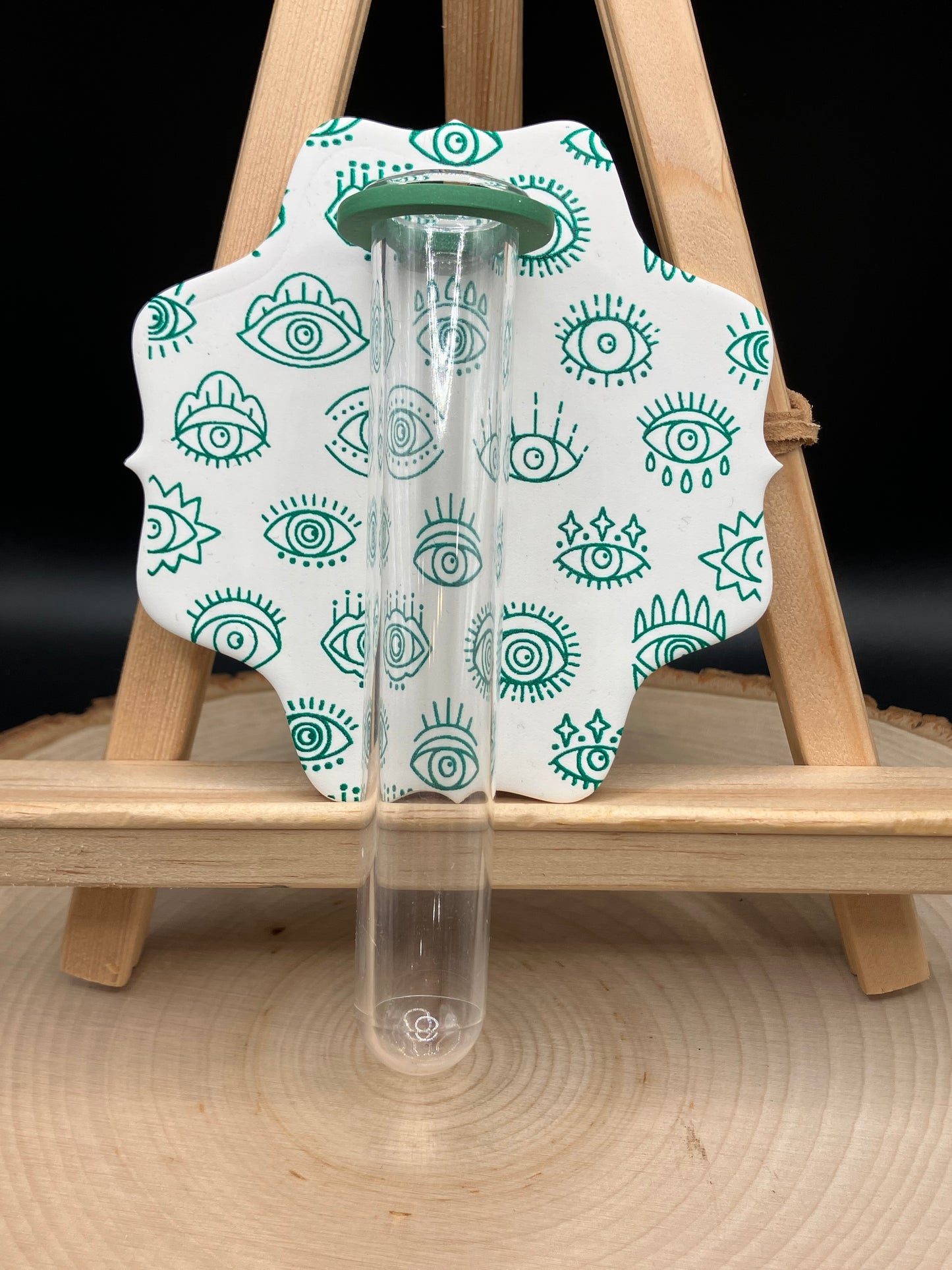 Green Hamsa Scalloped Propagation Station