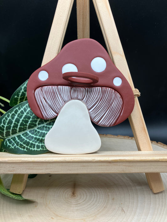 Brick Red Mushroom Propagation Station