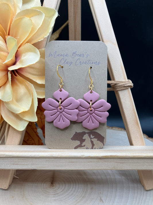 Two Piece Flower - Shimmering Blush