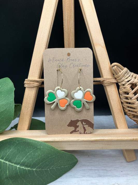St. Patrick’s Day Inlay Shamrocks
