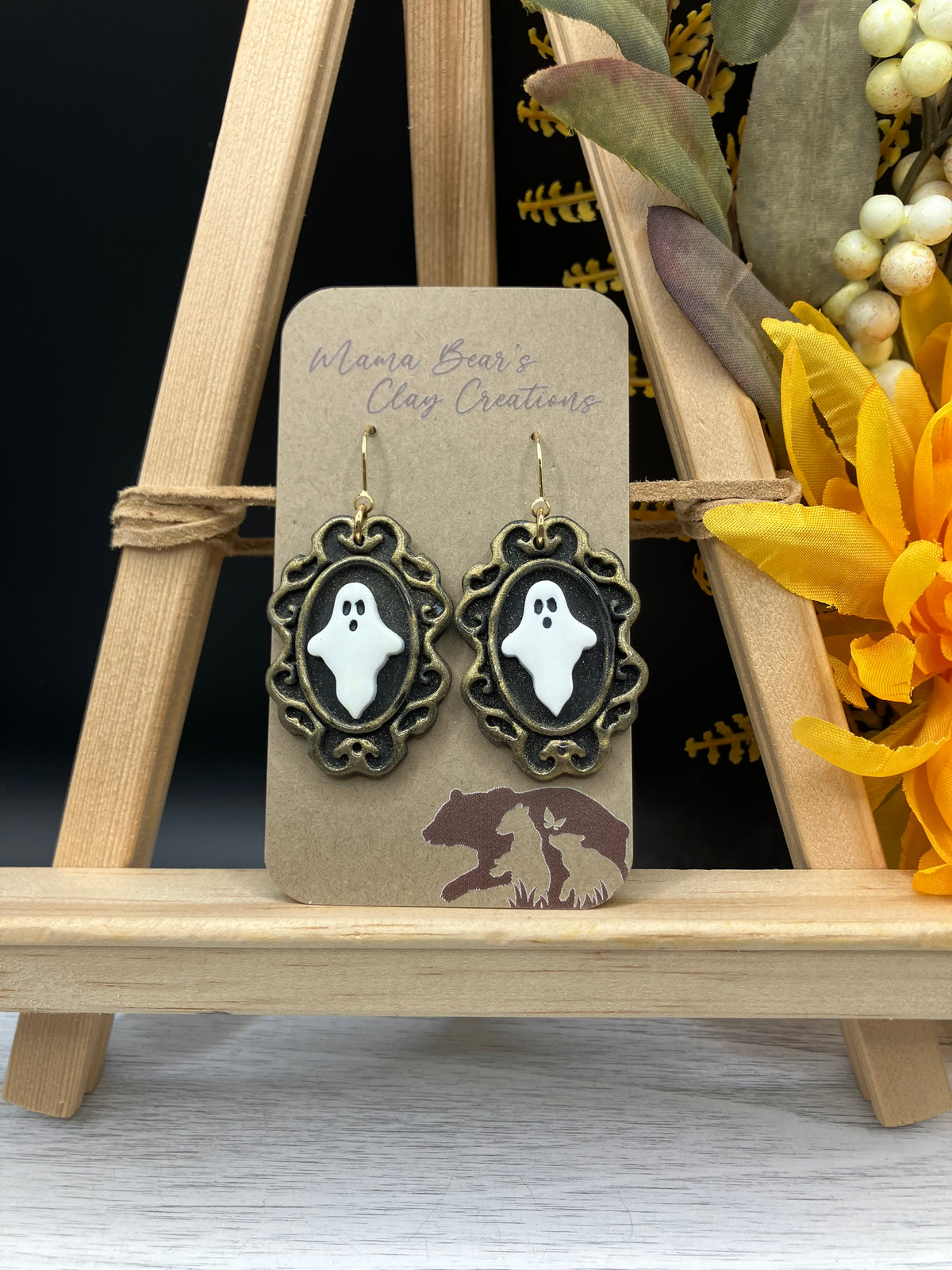 Vintage Mirror Ghost - Gold