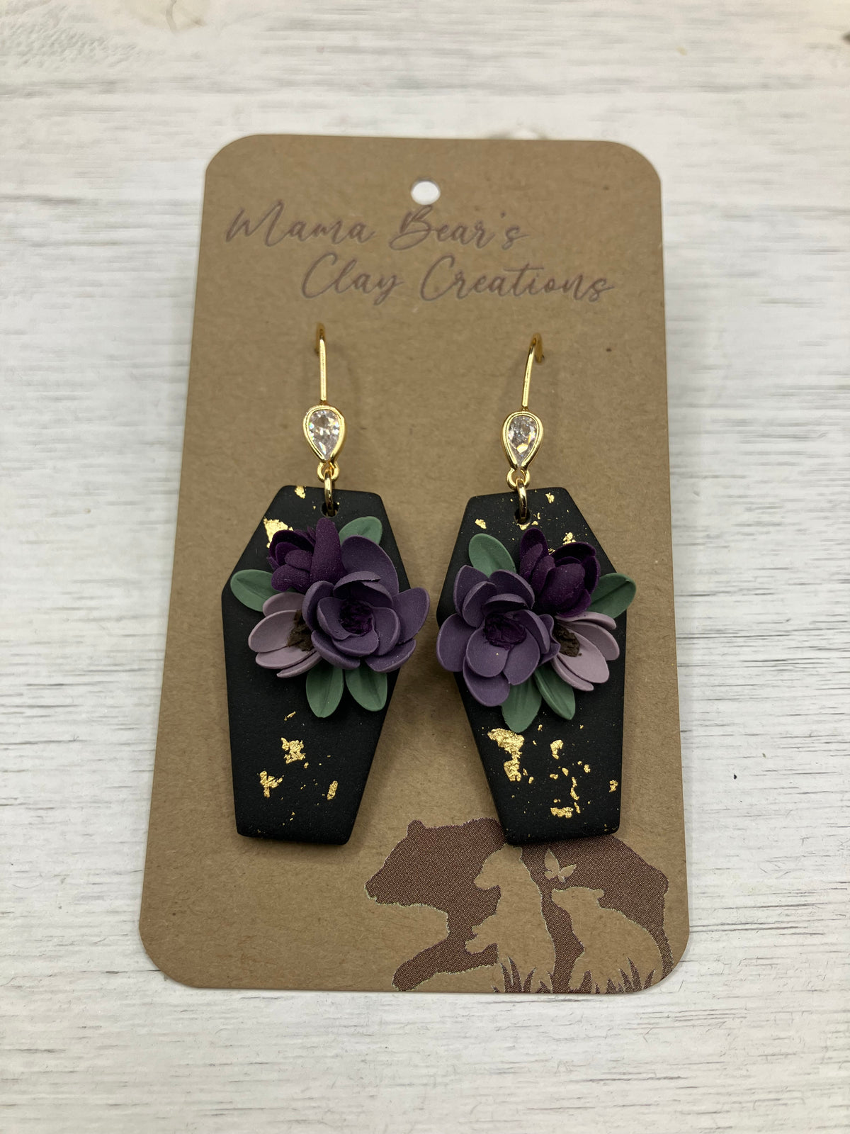 *PRE-ORDER* Floral Coffin - Purple