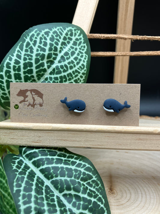 Blue Whale Stud