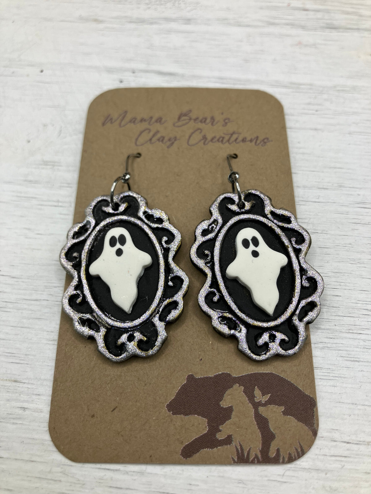 Vintage Mirror Ghost - Silver