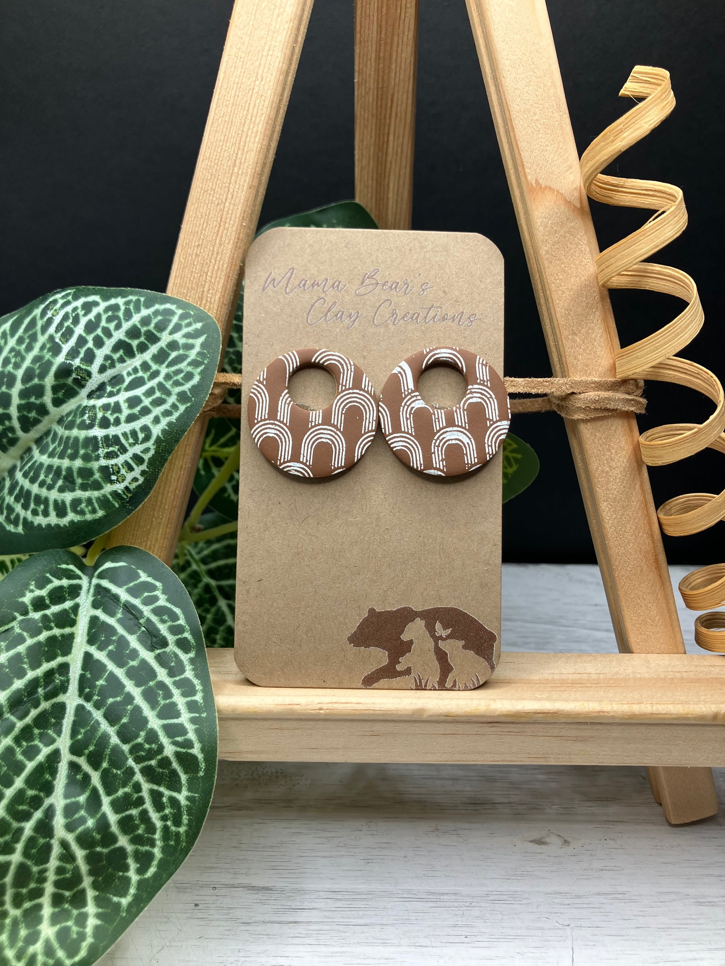 BYO Basic Dangle - Brown Art Deco