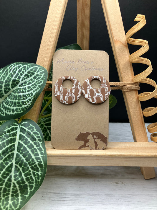 BYO Basic Dangle - Brown Art Deco