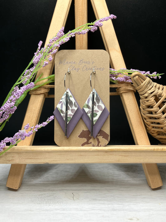 Double Diamonds - Foliage Purple w/o Orange