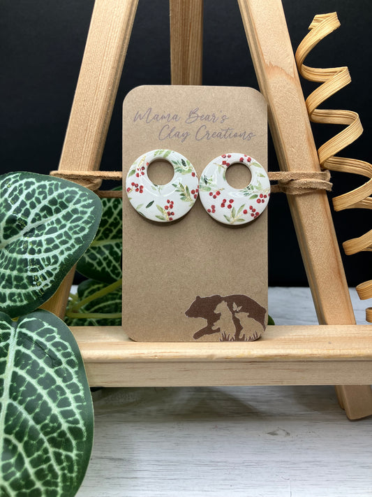 BYO Holographic Dangle - Holly Berries