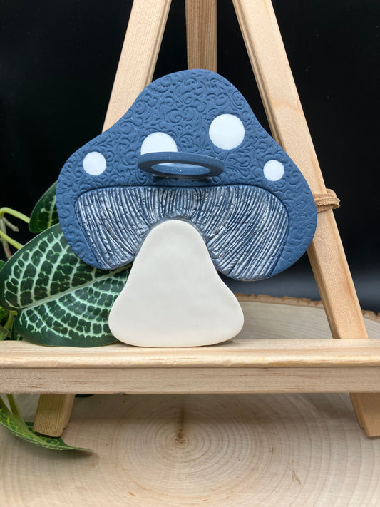 Blue Textured Mushroom Propagation Station
