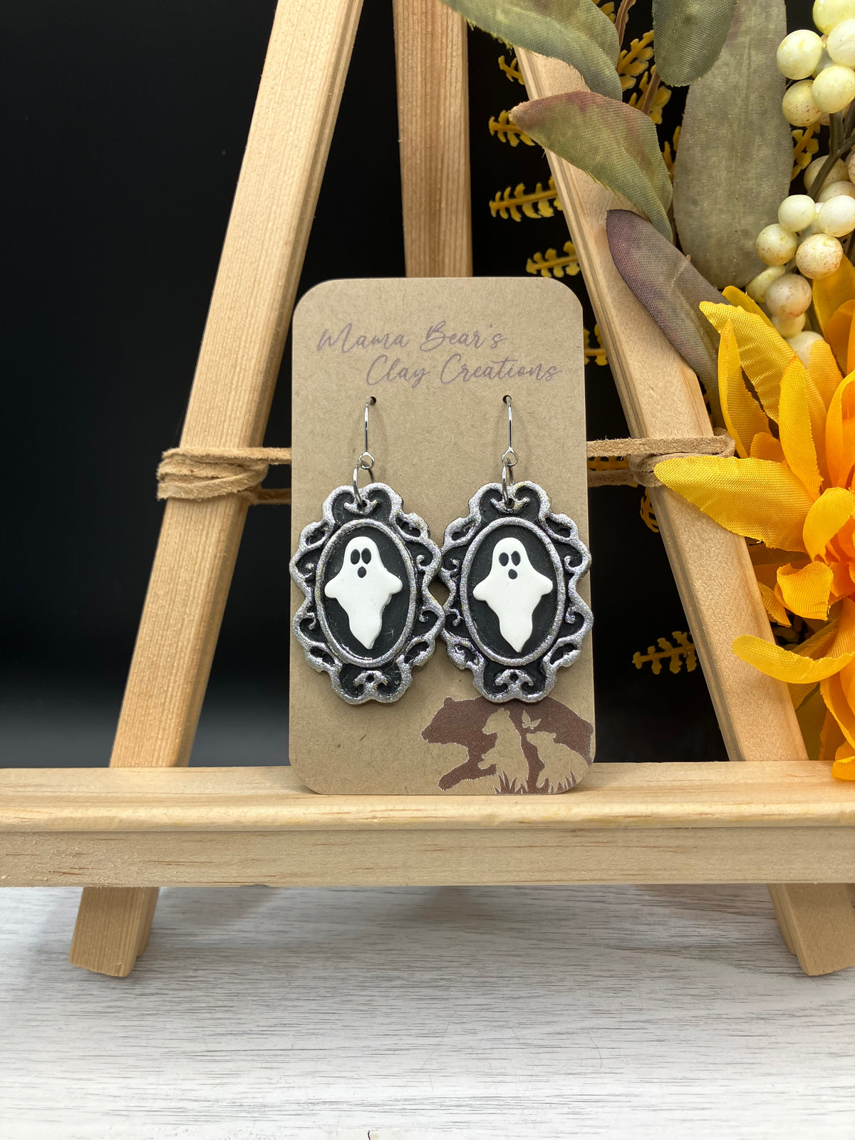 Vintage Mirror Ghost - Silver
