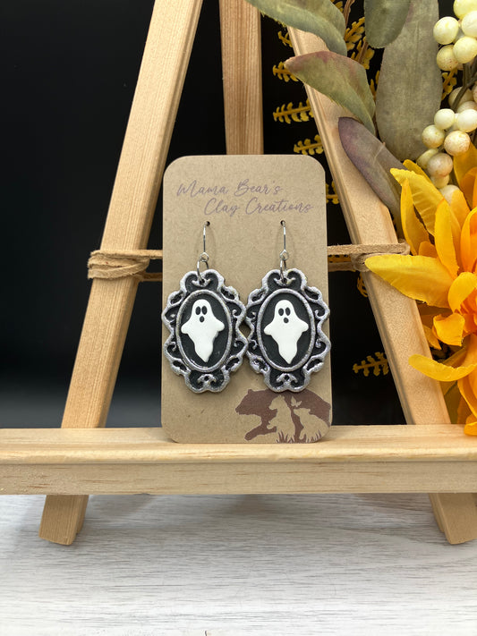 Vintage Mirror Ghost - Silver