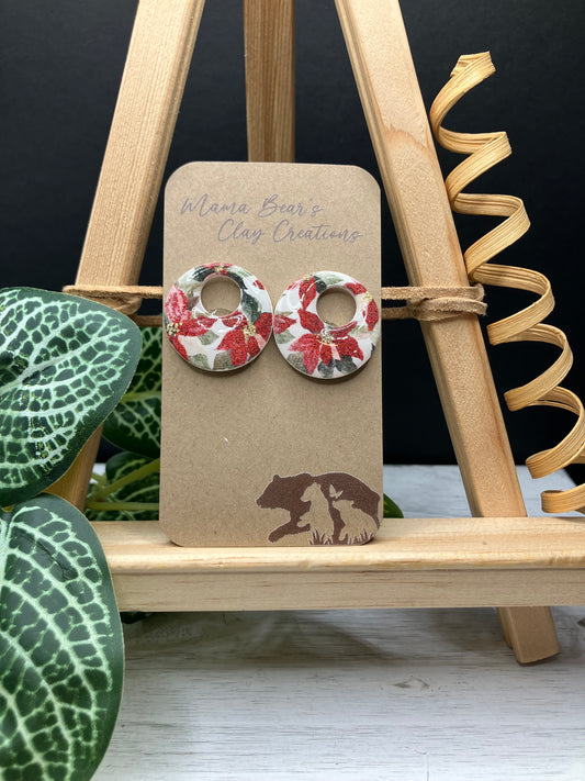 BYO Holographic Dangle - Poinsettias