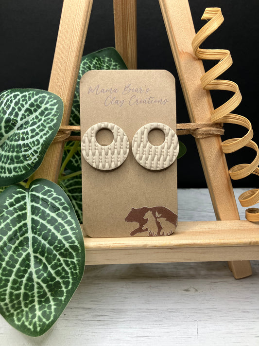 BYO Basic Dangle - Beige Basketweave