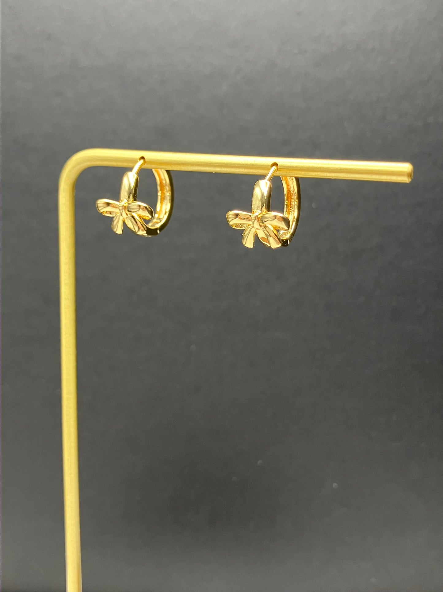 BYO Bow Hoop - Gold