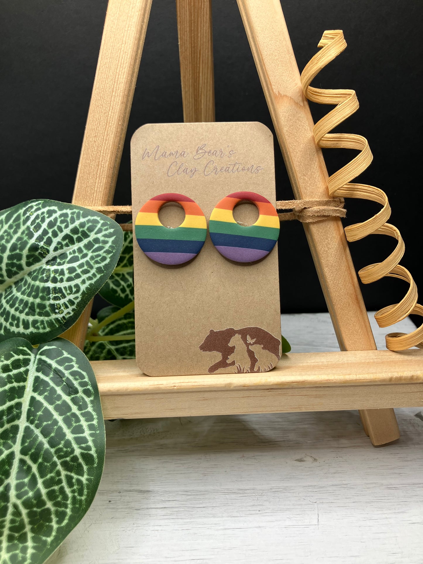 BYO Basic Dangle - Rainbow Stripes