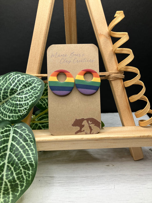 BYO Basic Dangle - Rainbow Stripes