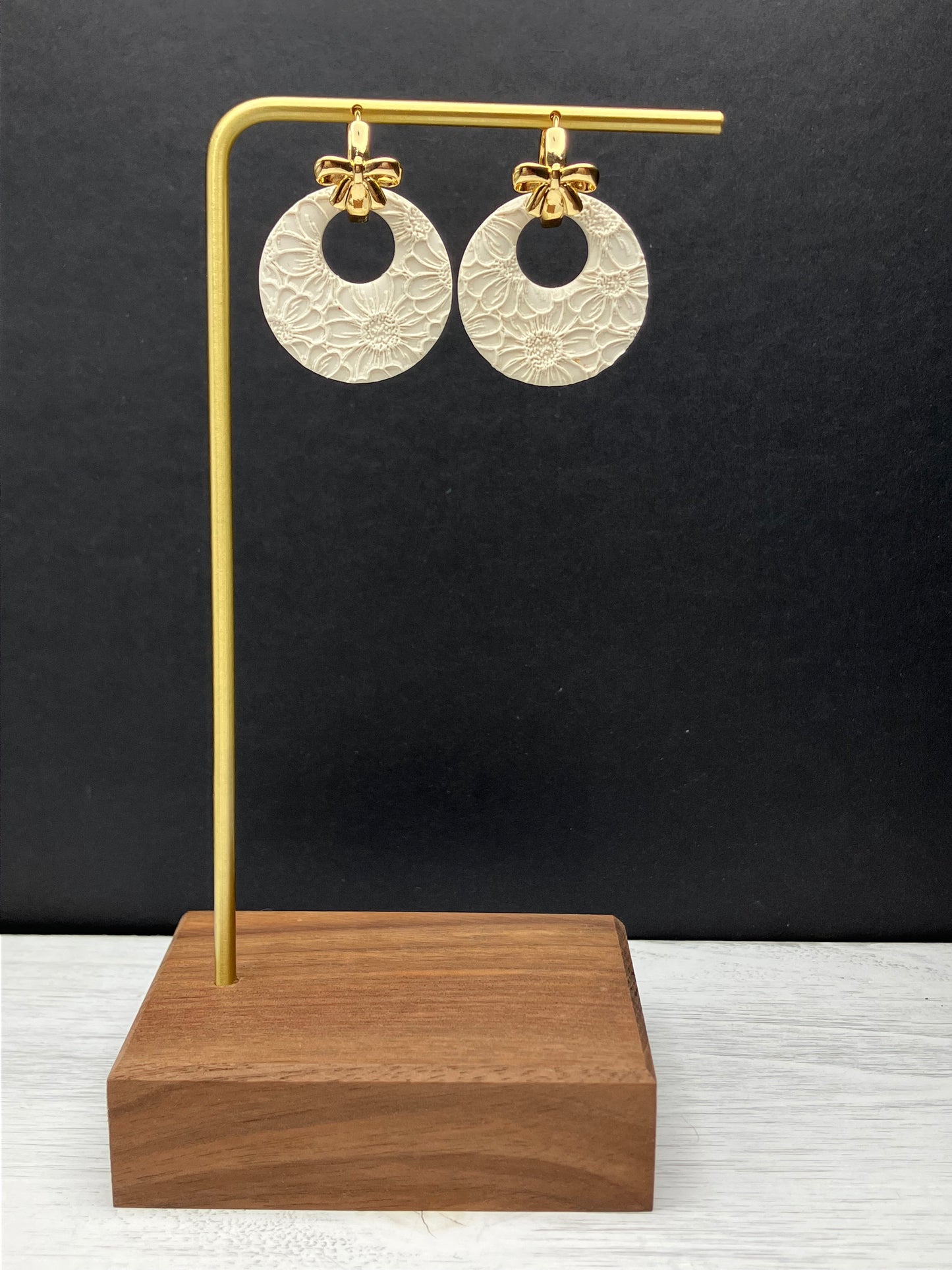 BYO Bow Hoop - Gold