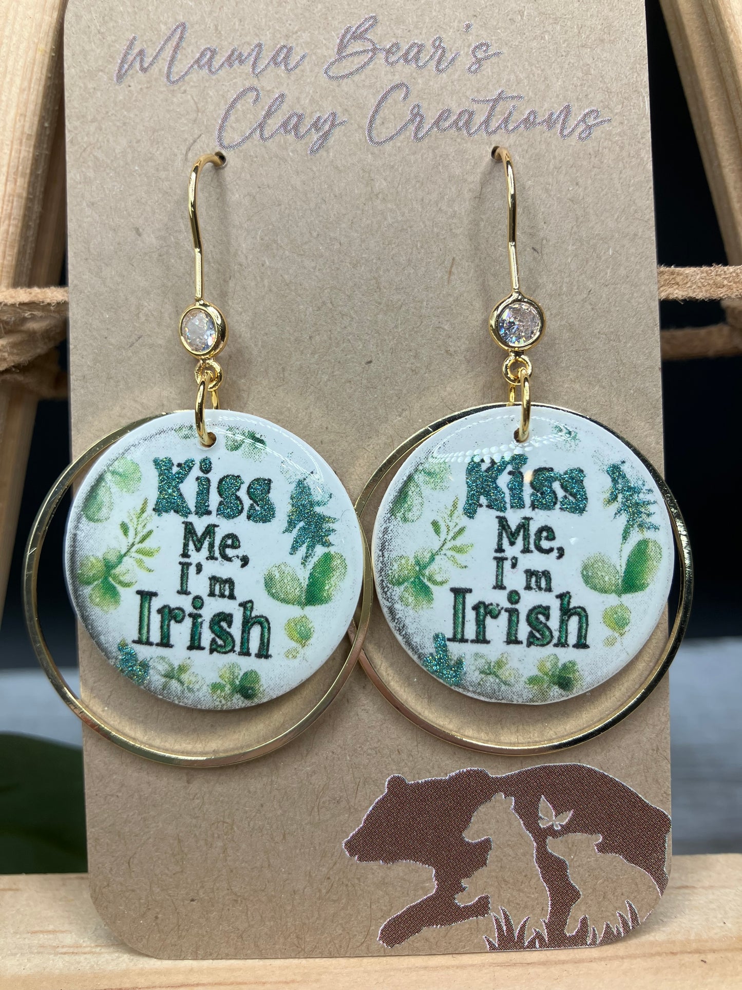 Holographic Irish Kiss Me