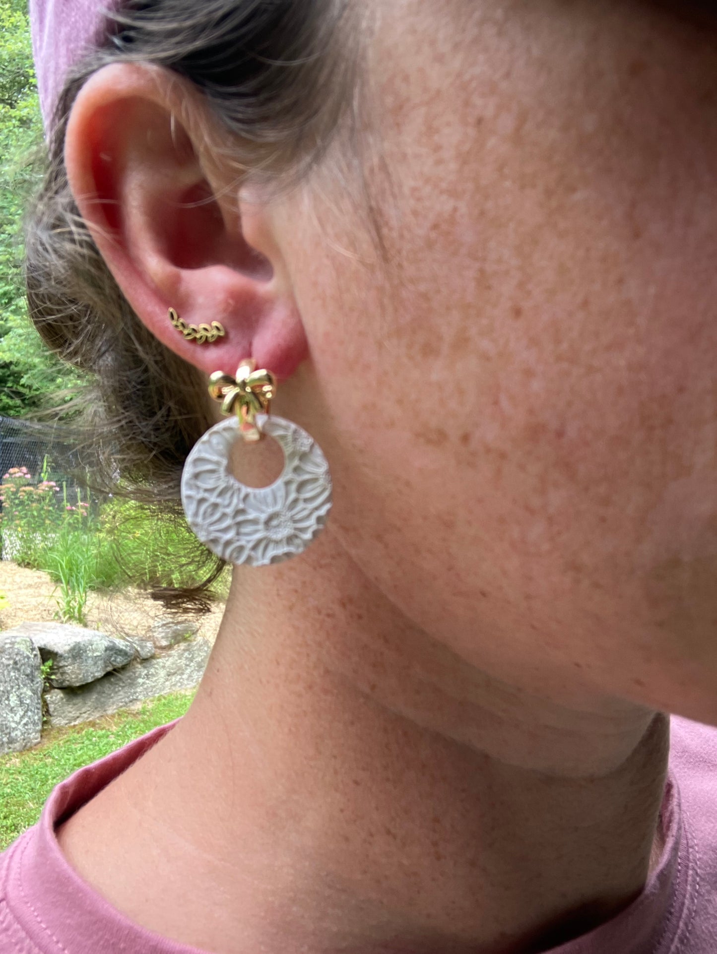 BYO Bow Hoop - Silver
