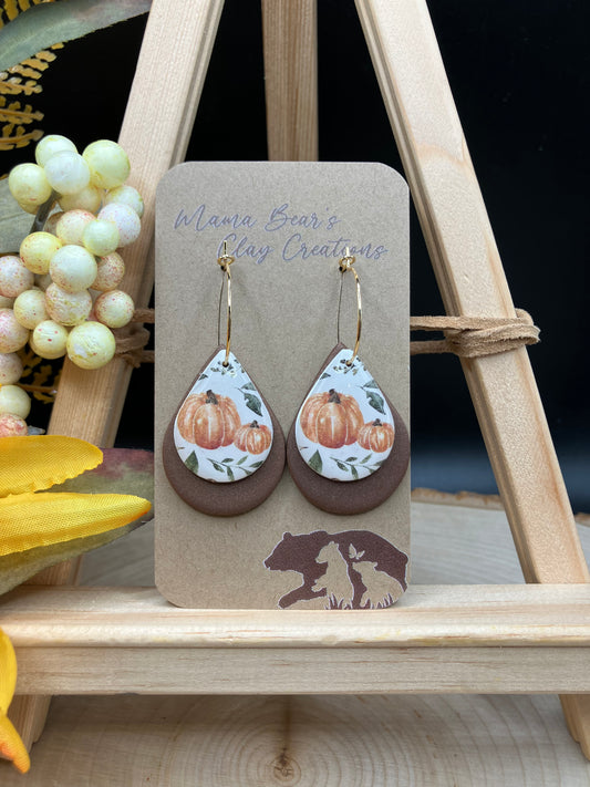 Double Pumpkin Teardrop
