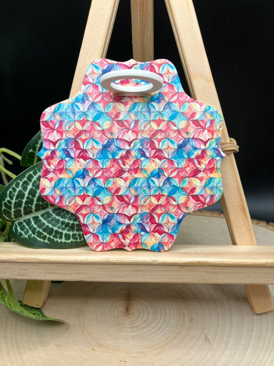 Rainbow Pinwheel Scalloped Propagation Station