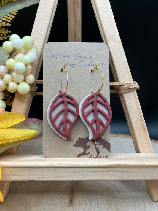 Swinging Leaves - Brick Red