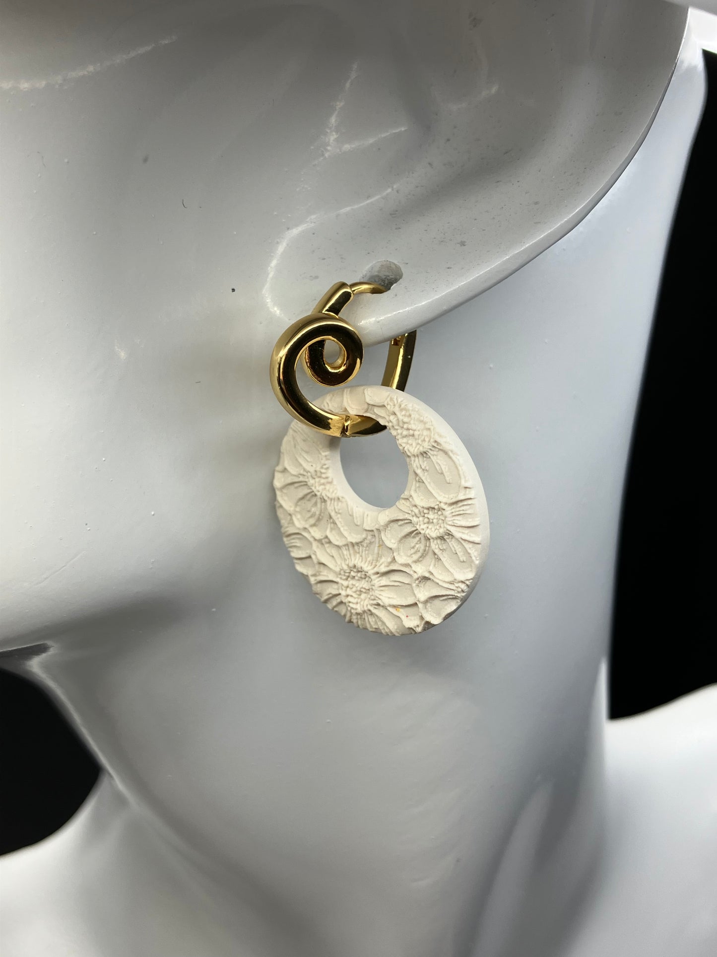 BYO Heart Hoop - Gold