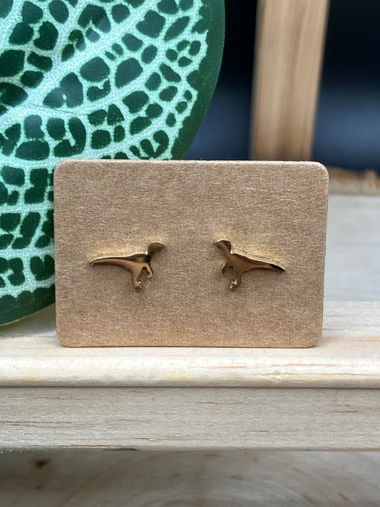 Raptor Stud - Gold Tone