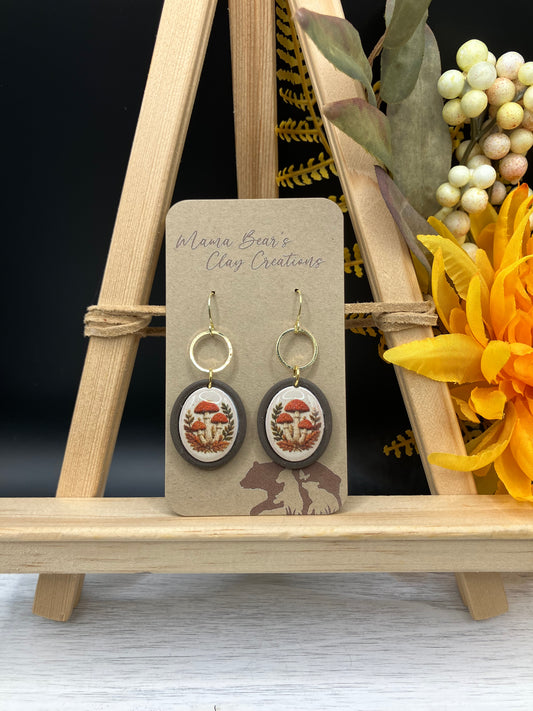 Fall Inlay Style - Mushrooms in Chocolate