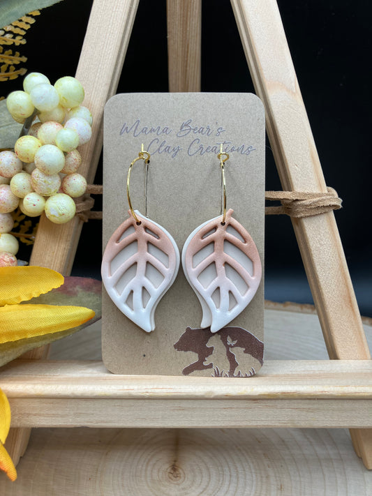 Swinging Leaves - Copper Ombre on Gold