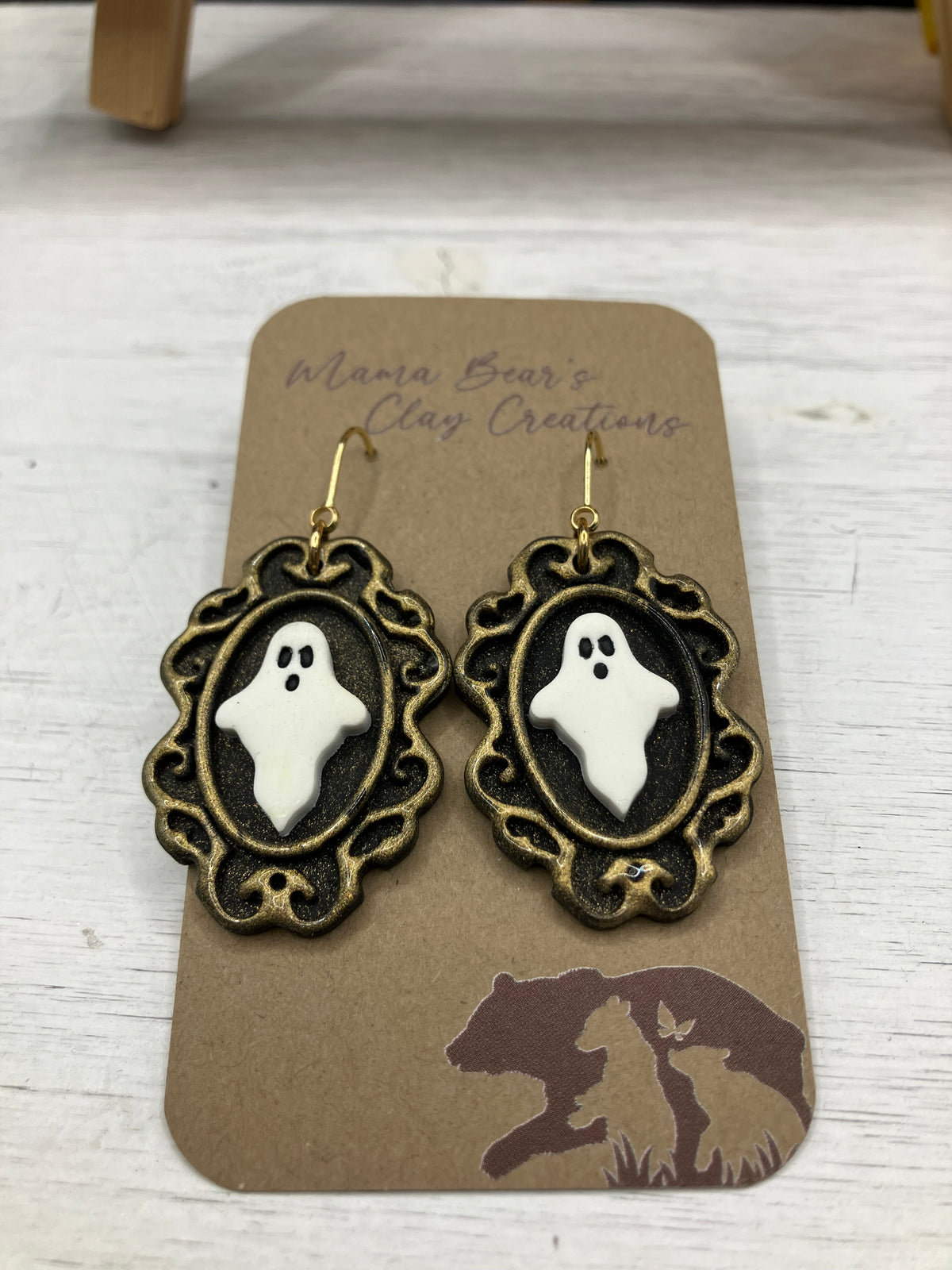 Vintage Mirror Ghost - Gold