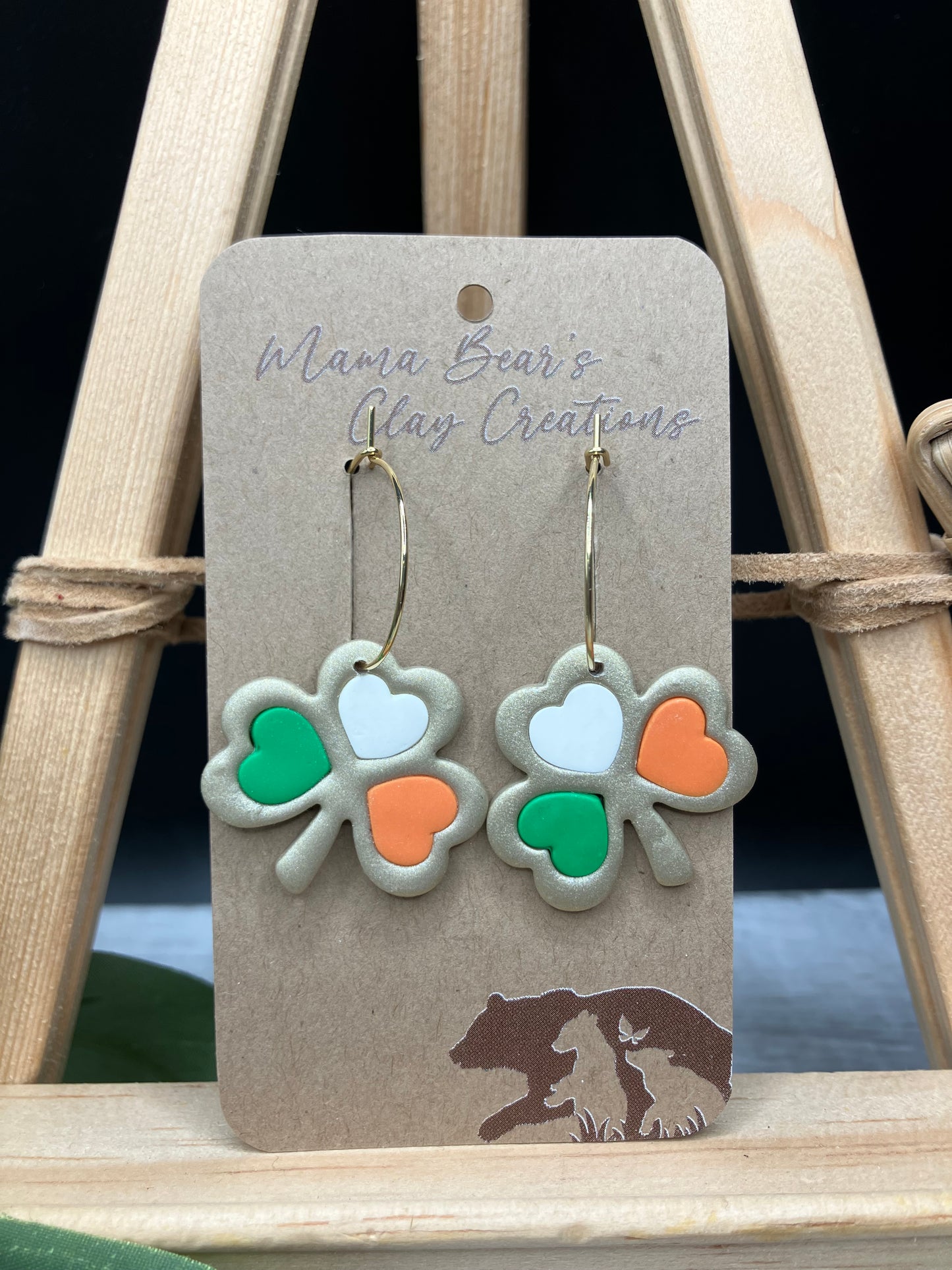 St. Patrick’s Day Inlay Shamrocks