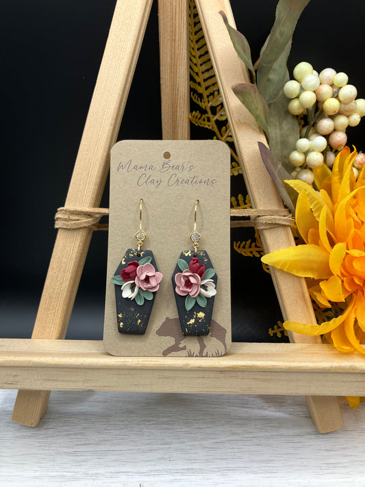 *PRE-ORDER* Floral Coffin - Pink/Red