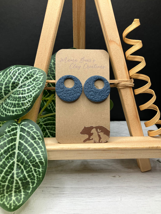 BYO Basic Dangle - Navy Paisley