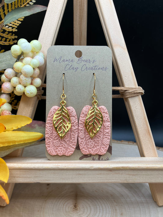 Tall Pumpkins - Peach Lace
